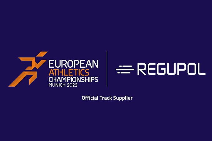 Official track supplier der european championships munich 2022 Official track supplier der european championships munich 2022